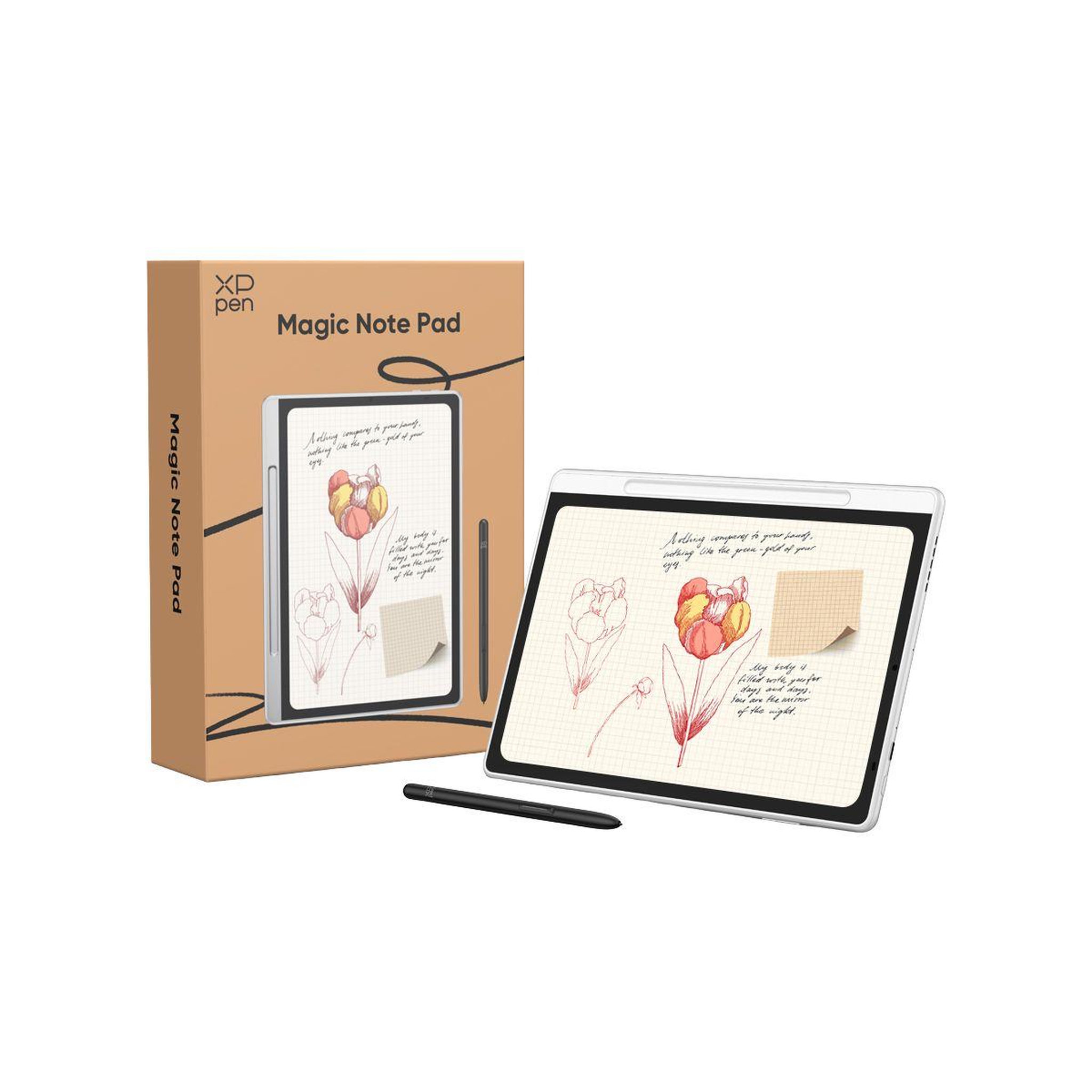 Voir la diapositive 4 : XPPEN Bloc-notes numérique MAGIC NOTE PAD 11''