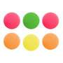 Voir la diapositive 1 : Paris Prix Lot de 6 Balles Rebondissantes  Fluo  3cm Multicolore