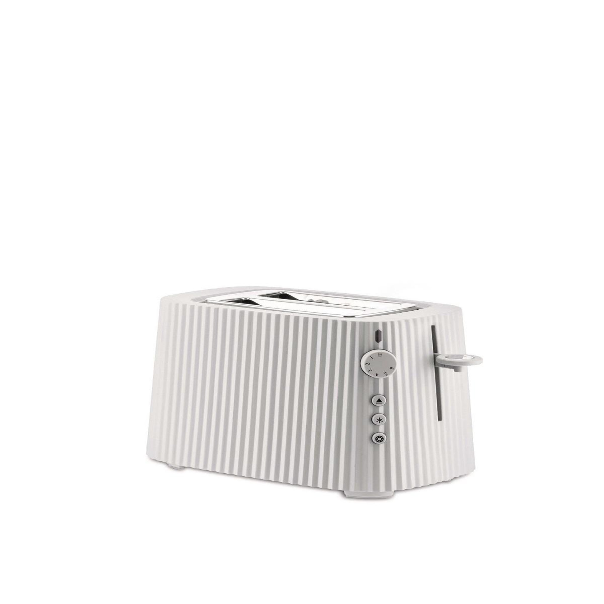 Voir la diapositive 2 : ALESSI Grille pain Alessi Plissé blanc