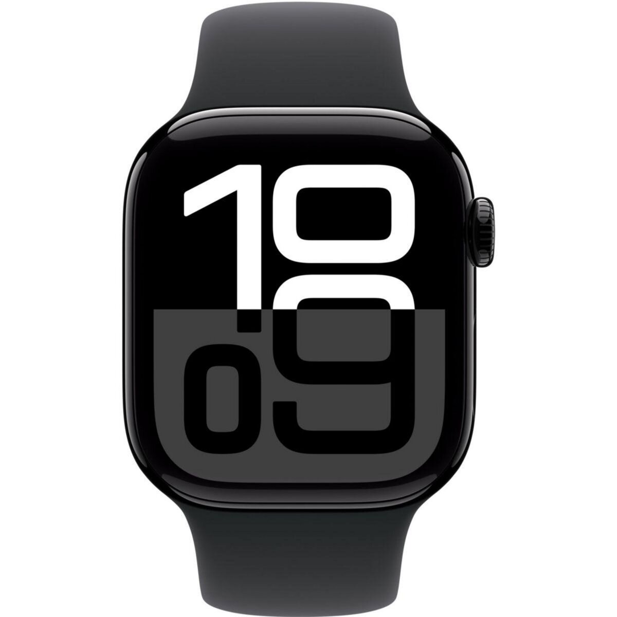 APPLE Montre connectée Serie 10 42mm Alu/Noir S/M Cellular