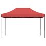 Voir la diapositive 3 : VIDAXL Tente de reception pliable escamotable bordeaux 440x292x315 cm
