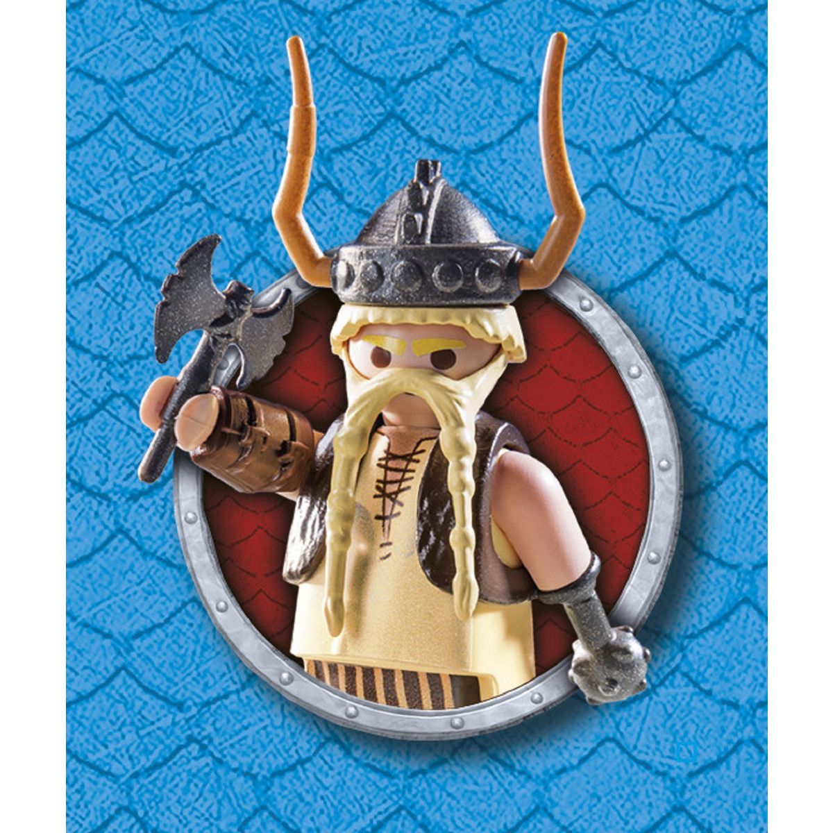 PLAYMOBIL 9461 - Dragons - Gueulfor avec baliste lance-mouton 