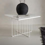 Voir la diapositive 4 : Paris Prix Table Basse Design  Dayton  60cm Blanc