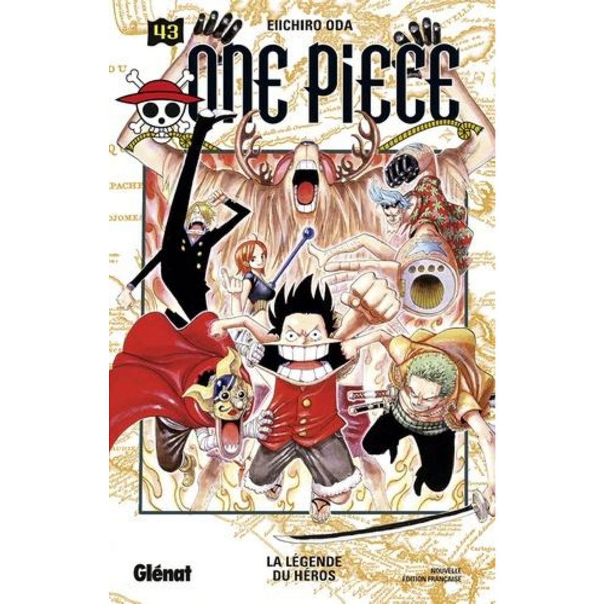 ONE PIECE TOME 43 : LA LEGENDE DU HEROS, Oda Eiichirô