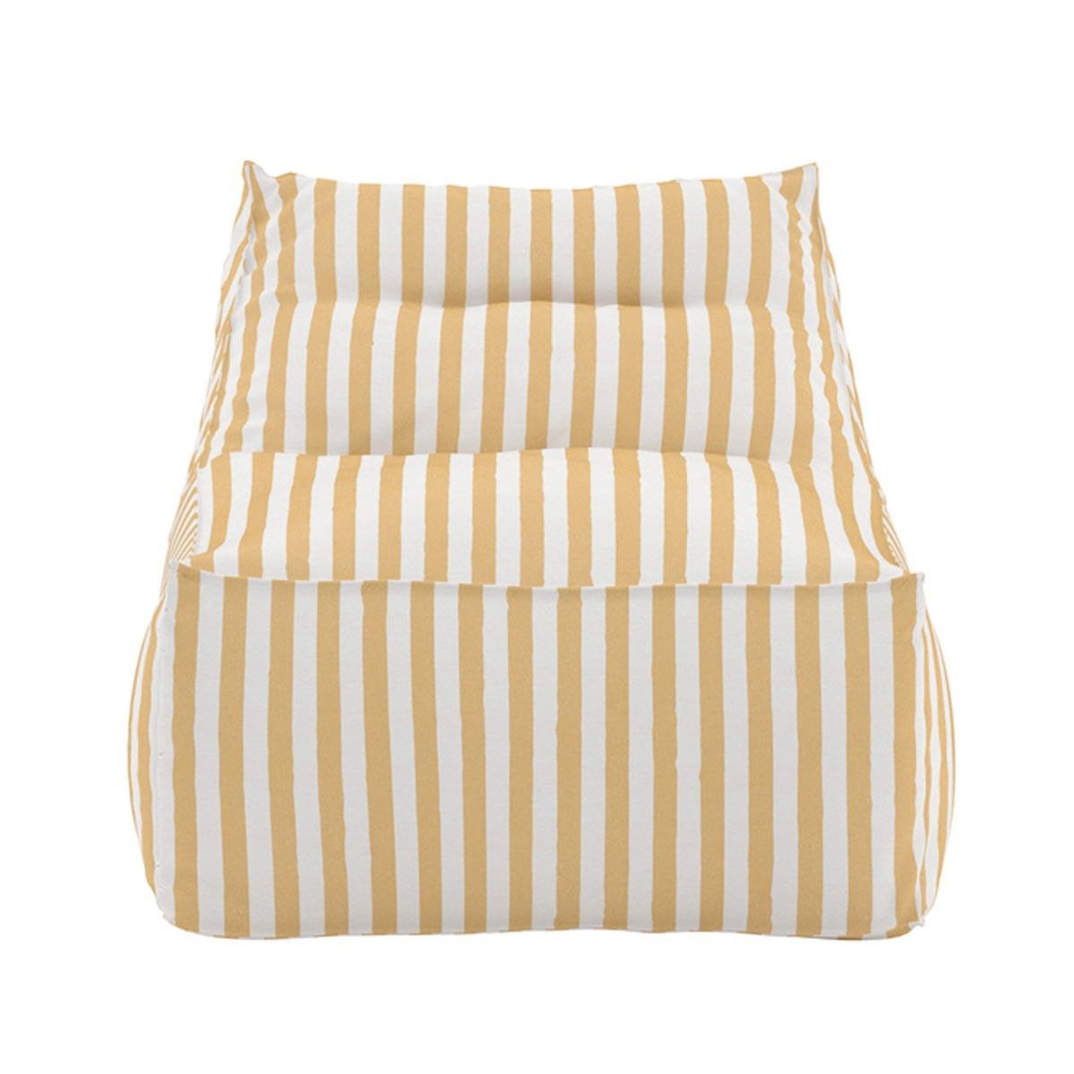 Paris Prix Bain de Soleil à Rayures  Redang  118cm Jaune & Blanc