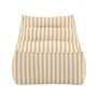 Voir la diapositive 2 : Paris Prix Bain de Soleil à Rayures  Redang  118cm Jaune & Blanc