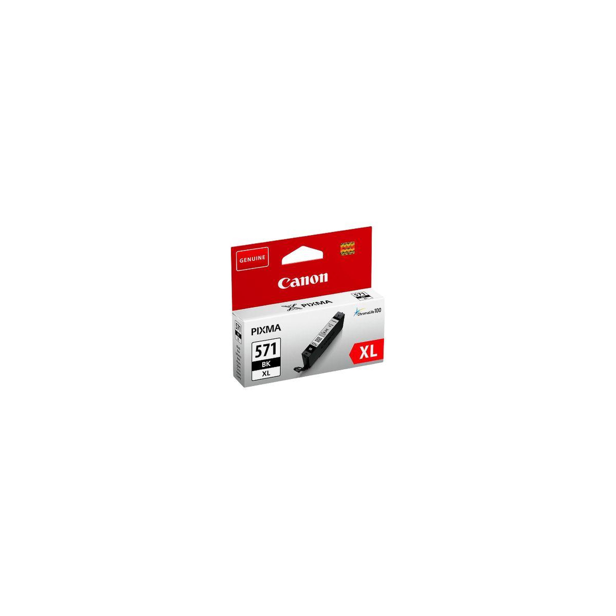 Canon Cartouche d'encre originale cli-571 xl noire photo haute capacité - 0386c001