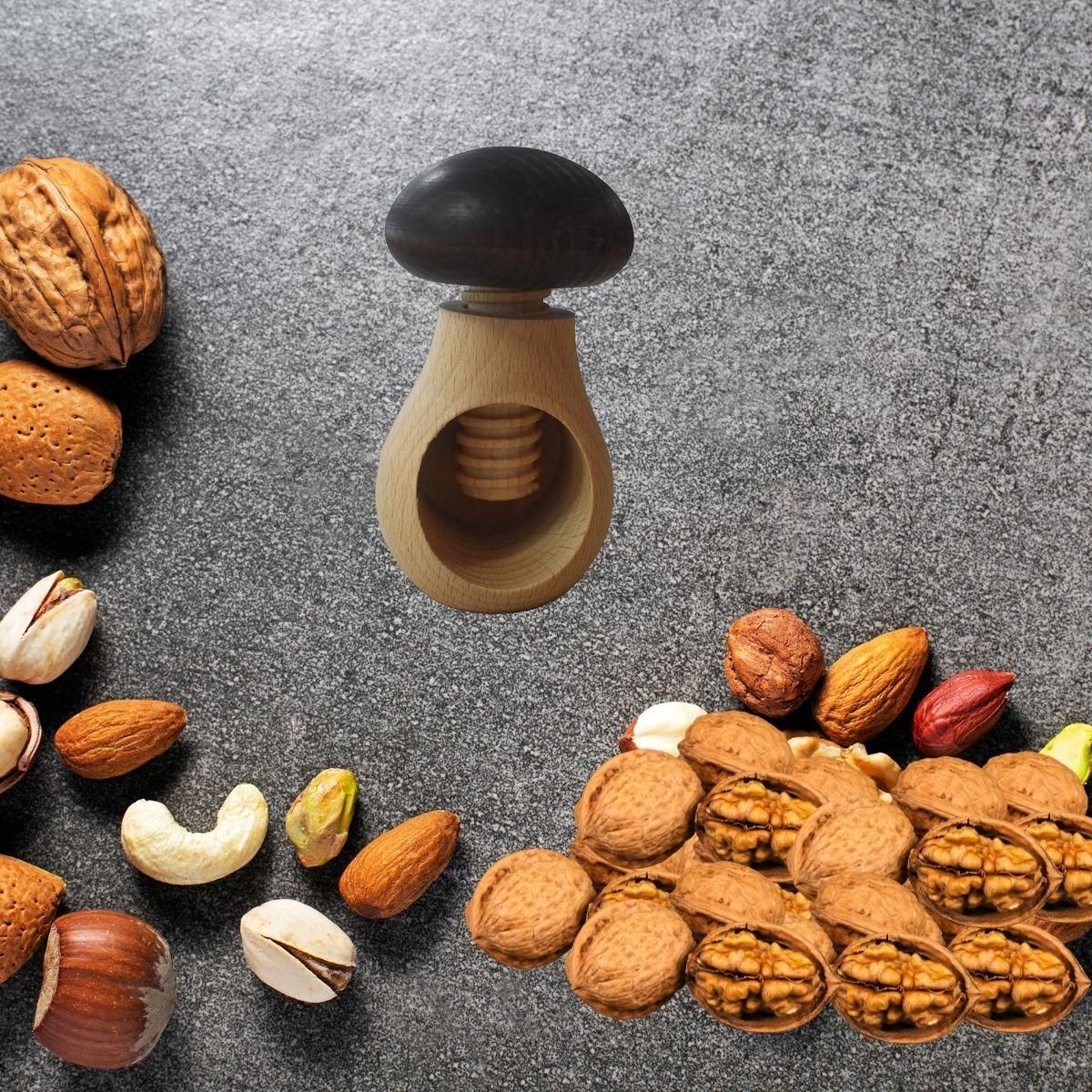 Fackelmann Casse-noix vissable Fackelmann Wood Edition