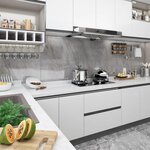 VIDAXL Film autoadhesif pour meubles Blanc 500x90 cm PVC