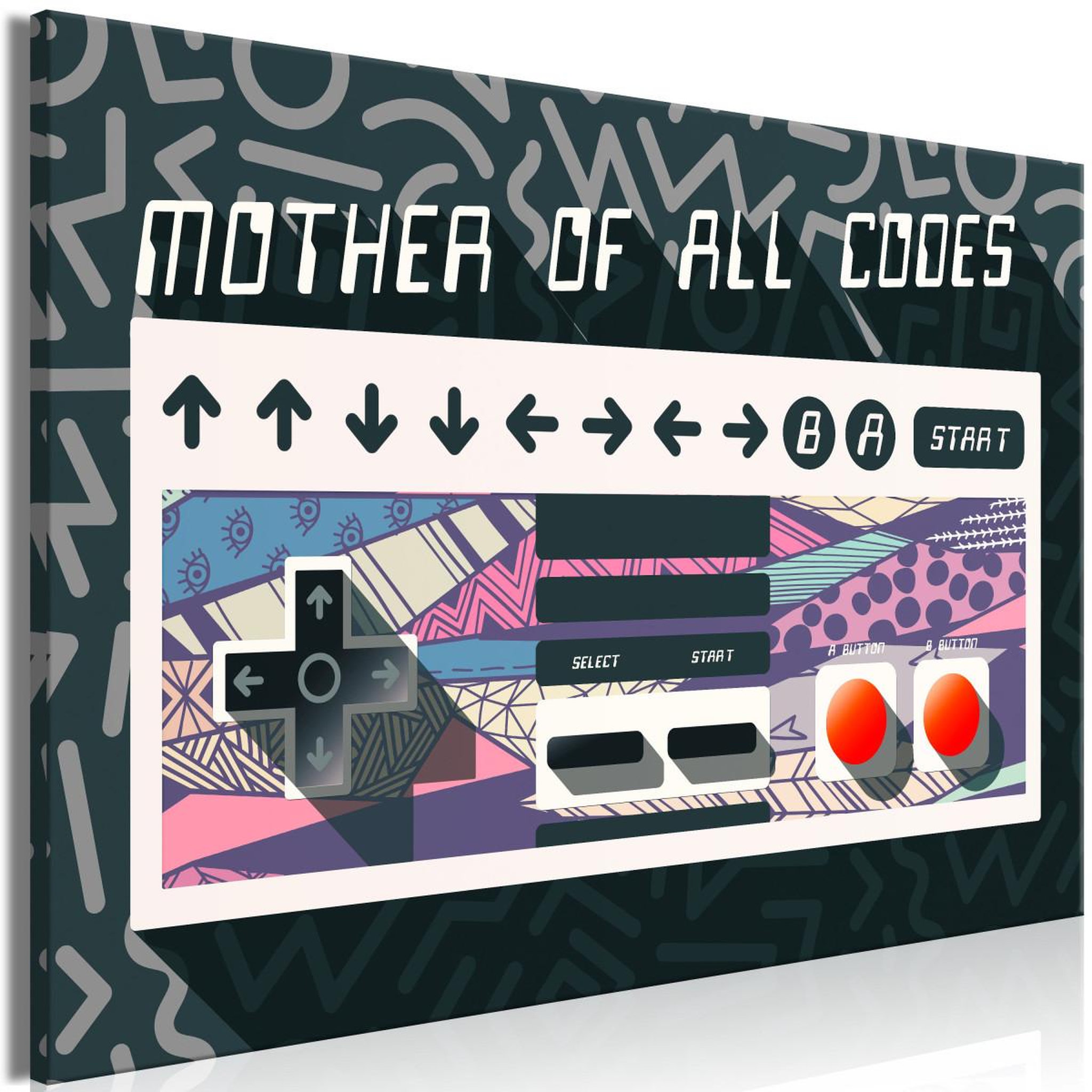 Voir la diapositive 1 : Paris Prix Tableau imprimé  mother of all codes wide