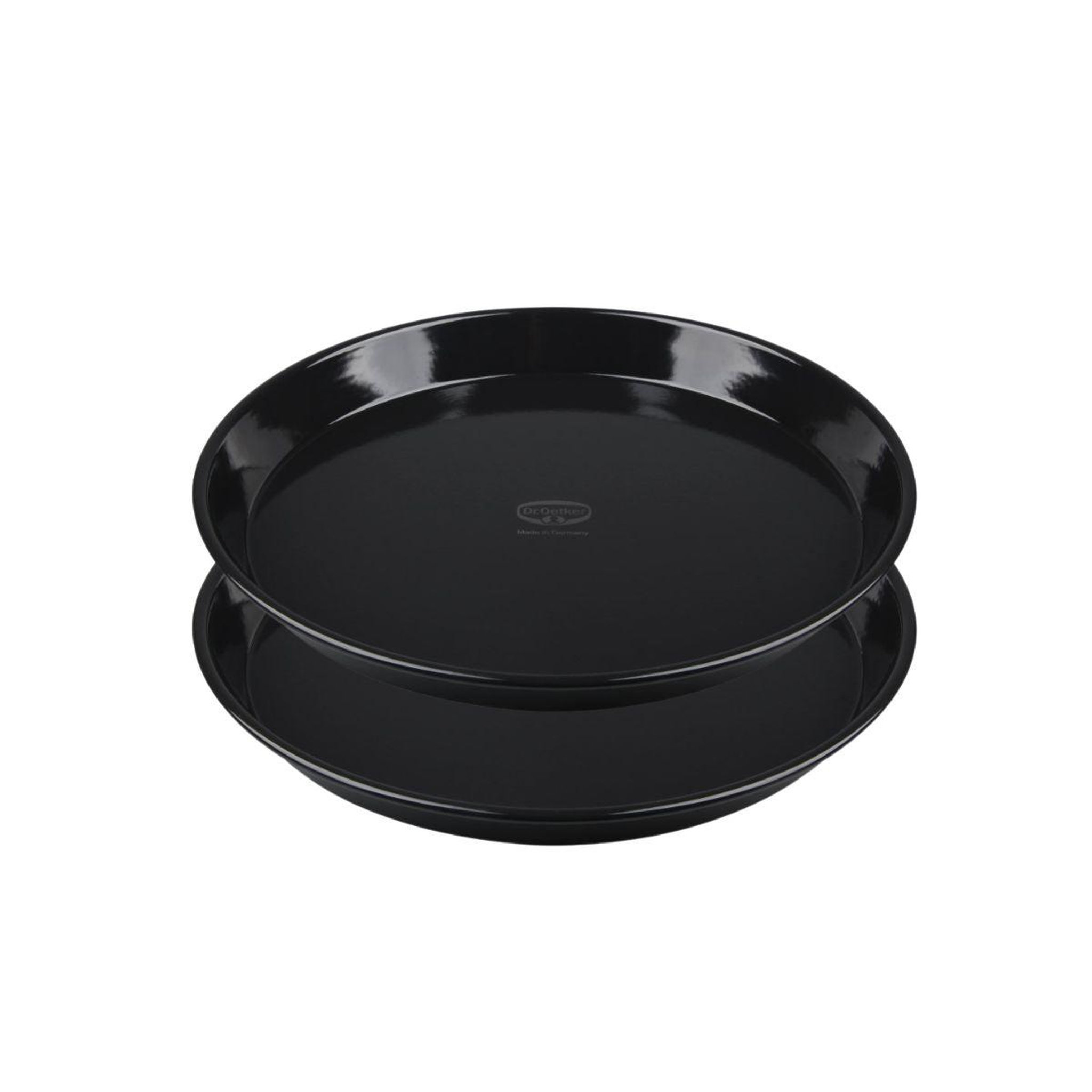 DR.OETKER Lot de 2 plats à four pour tartes et pizzas 32 cm dr.oetker tradition