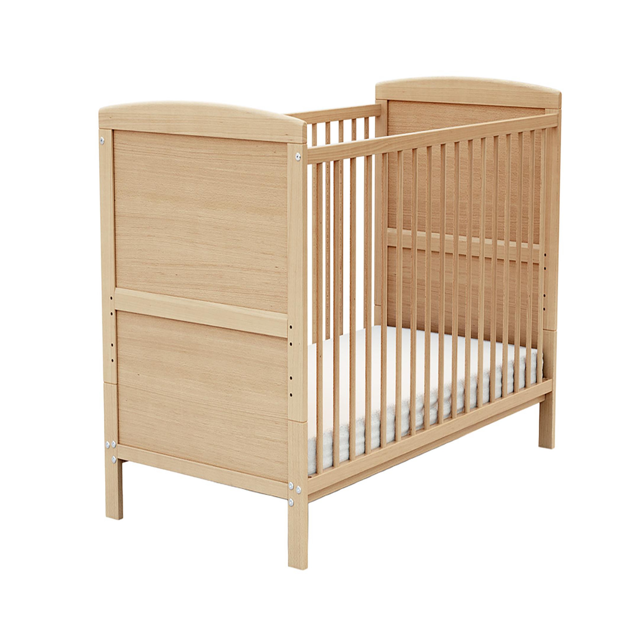 AT4 Lit bébé évolutif ESSENTIEL en bois. Coloris disponibles : Bicolore
