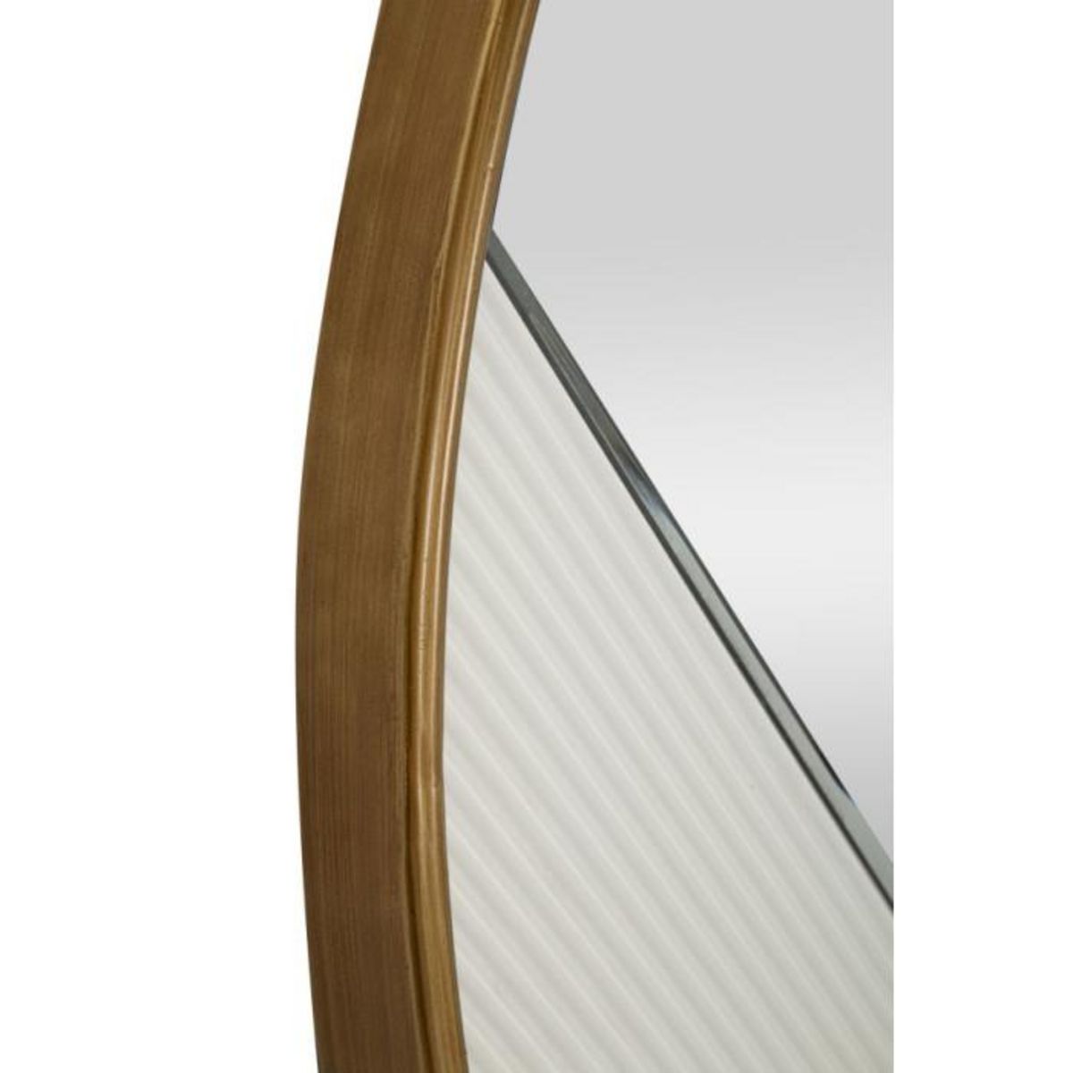 Paris Prix Miroir Mural Déco  Tolosa  80cm Blanc & Or