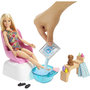 Voir la diapositive 3 : MATTEL Salon de manucure-pédicure Spa Playset Barbie 