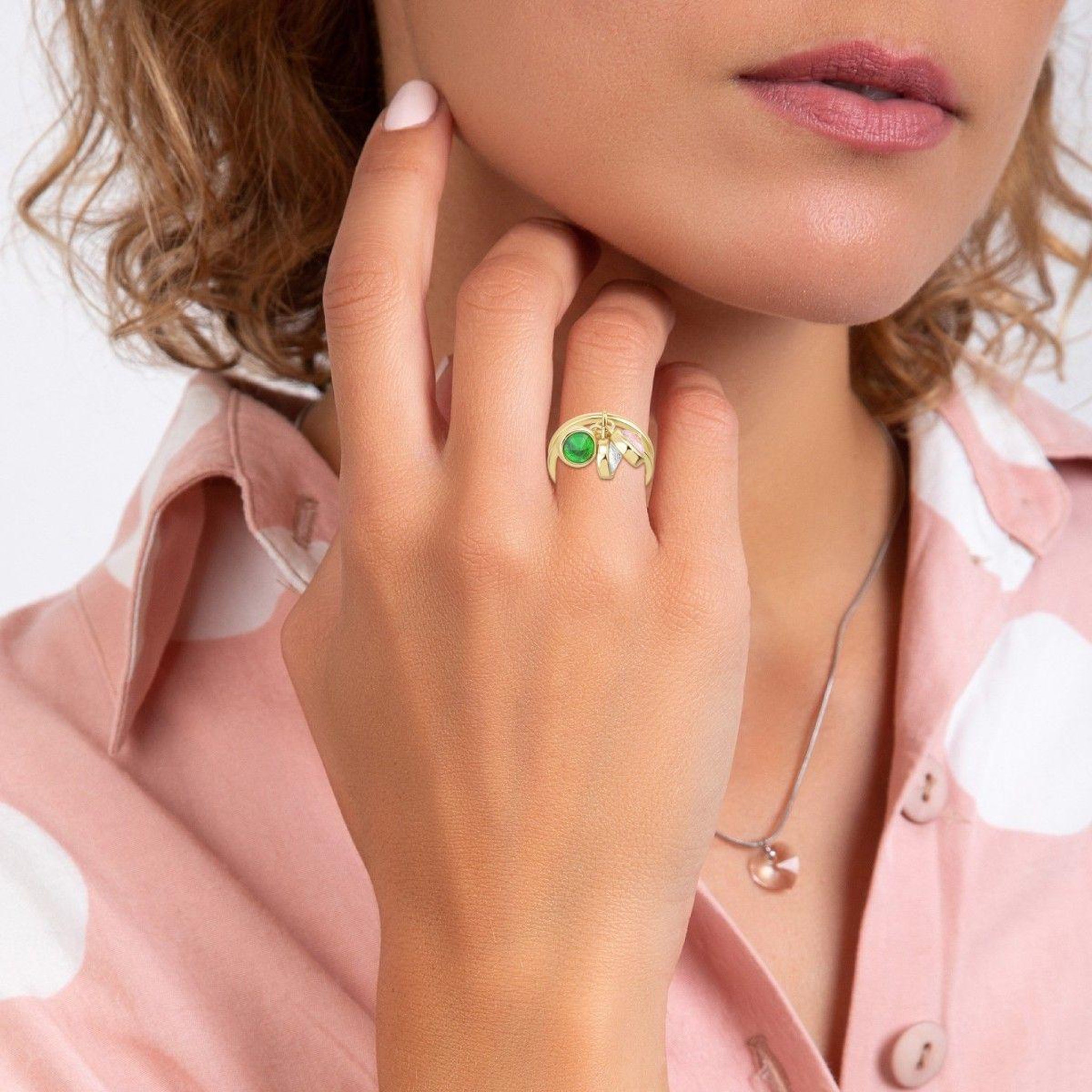 Voir la diapositive 3 : SC BOHEME Bague taille 56 SC Bohème ornée de Zirconium