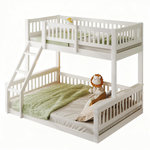 MERAX Lit superposé. Coloris disponibles : Blanc, Marron
