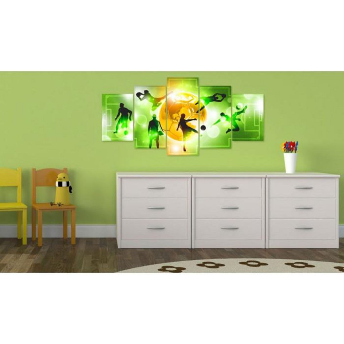 Paris Prix Tableau Imprimé  I Love Soccer