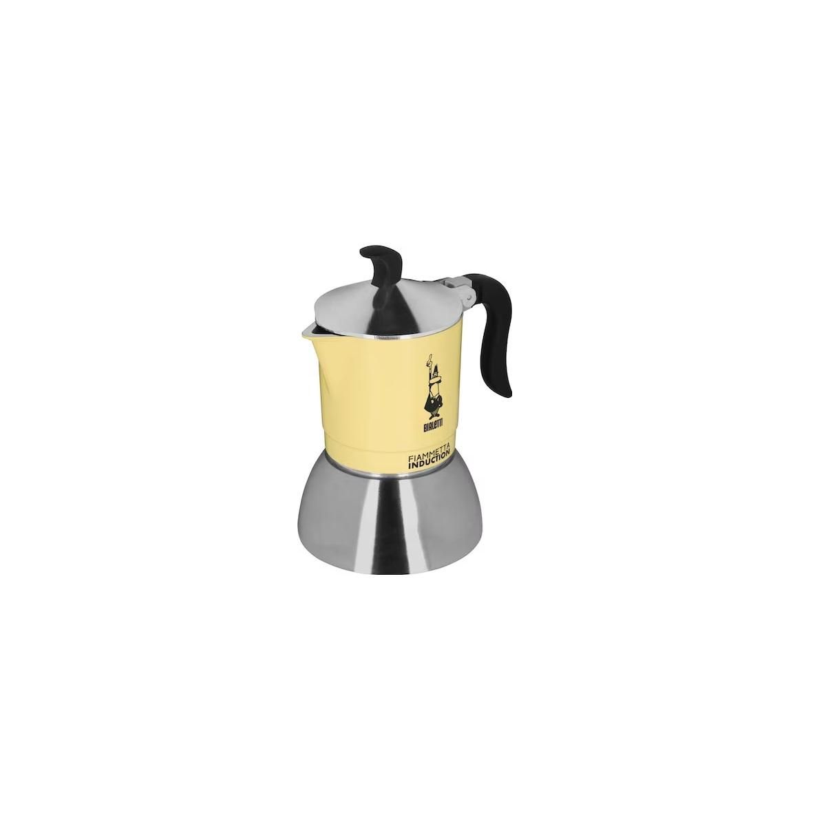 BIALETTI Cafetière italienne 4 tasses jaune pastel - 0006578