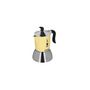 Voir la diapositive 4 : BIALETTI Cafetière italienne 4 tasses jaune pastel - 0006578