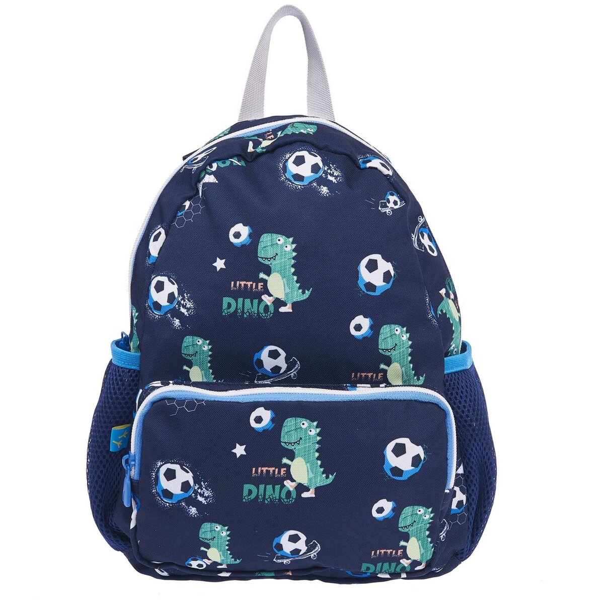 AUCHAN Sac maternelle bleu imprim football