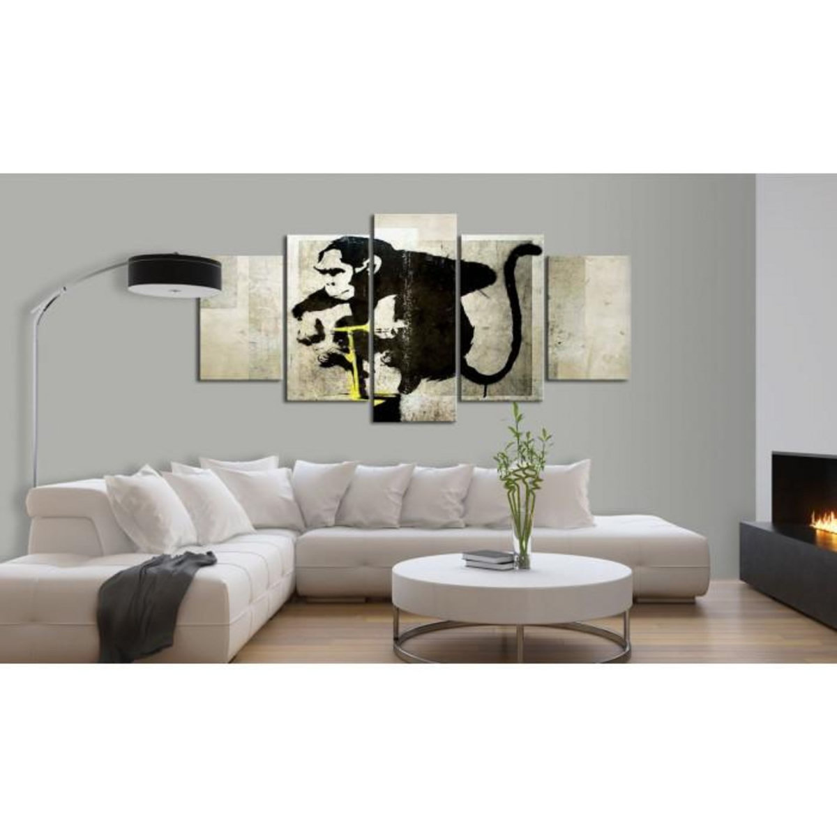 Paris Prix Tableau Imprimé  Monkey TNT Detonator - Banksy