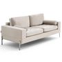 Voir la diapositive 4 : LISA DESIGN Isaure - canapé droit 3 places en velours