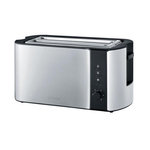 SEVERIN Grille-pains 2 fentes 1400w inox/noir - at2590