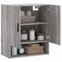 Voir la diapositive 4 : VIDAXL Armoire murale sonoma gris 60x31x70 cm bois d'ingenierie
