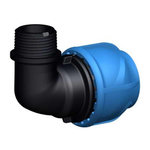 CENTRALE BRICO Coude de transition 90° - iJoint - Ø 50 mm filetage mâle 1 1/4