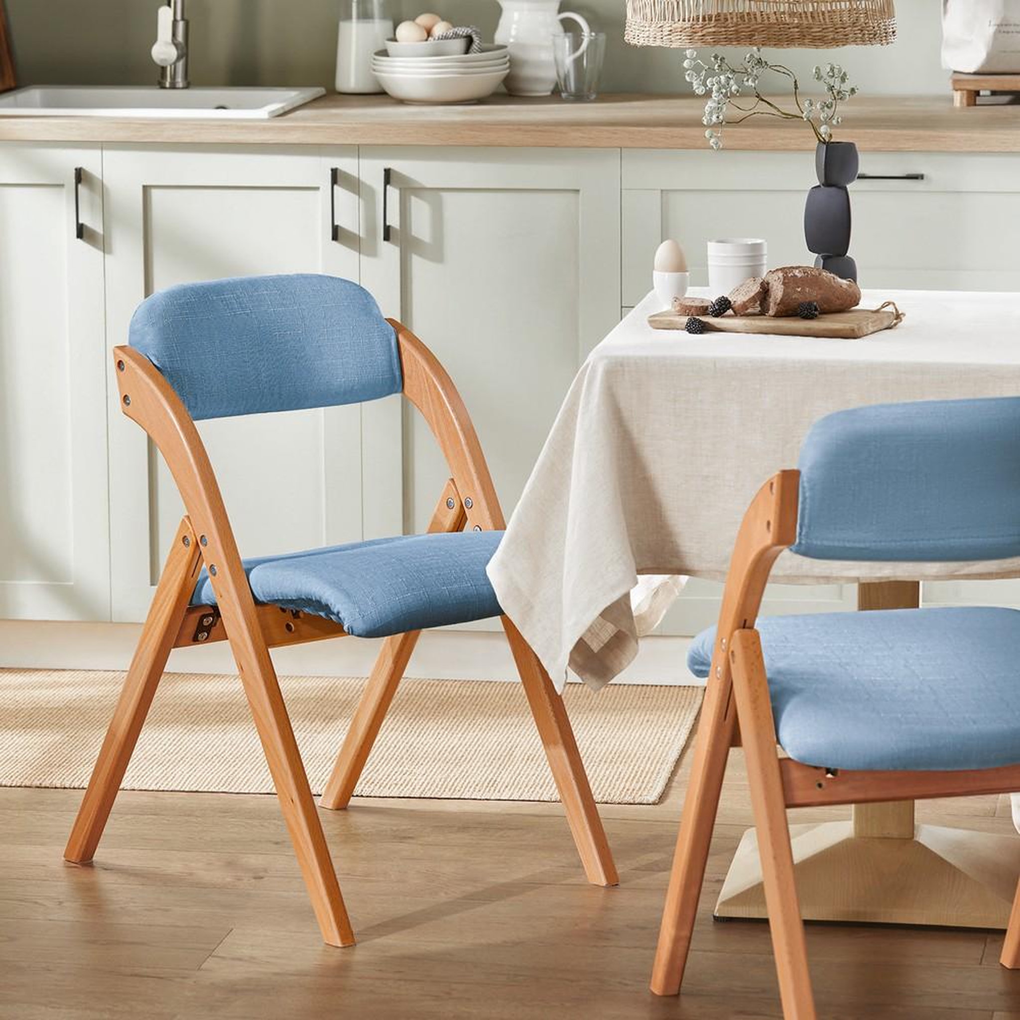 Voir la diapositive 2 : SOBUY SoBuy - Chaise Pliante ergonomique rembourrée - Nordique - FST92