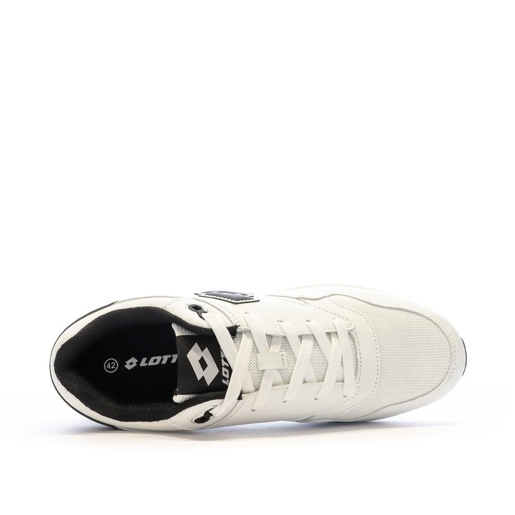 Voir la diapositive 4 : LOTTO Baskets /Noir Homme Lotto Basket Lotto Six100