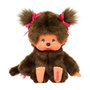 Voir la diapositive 1 : BANDAI Peluche singe - BANDAI - Peluche l'Original Fille - Monchhichi - 20 cm