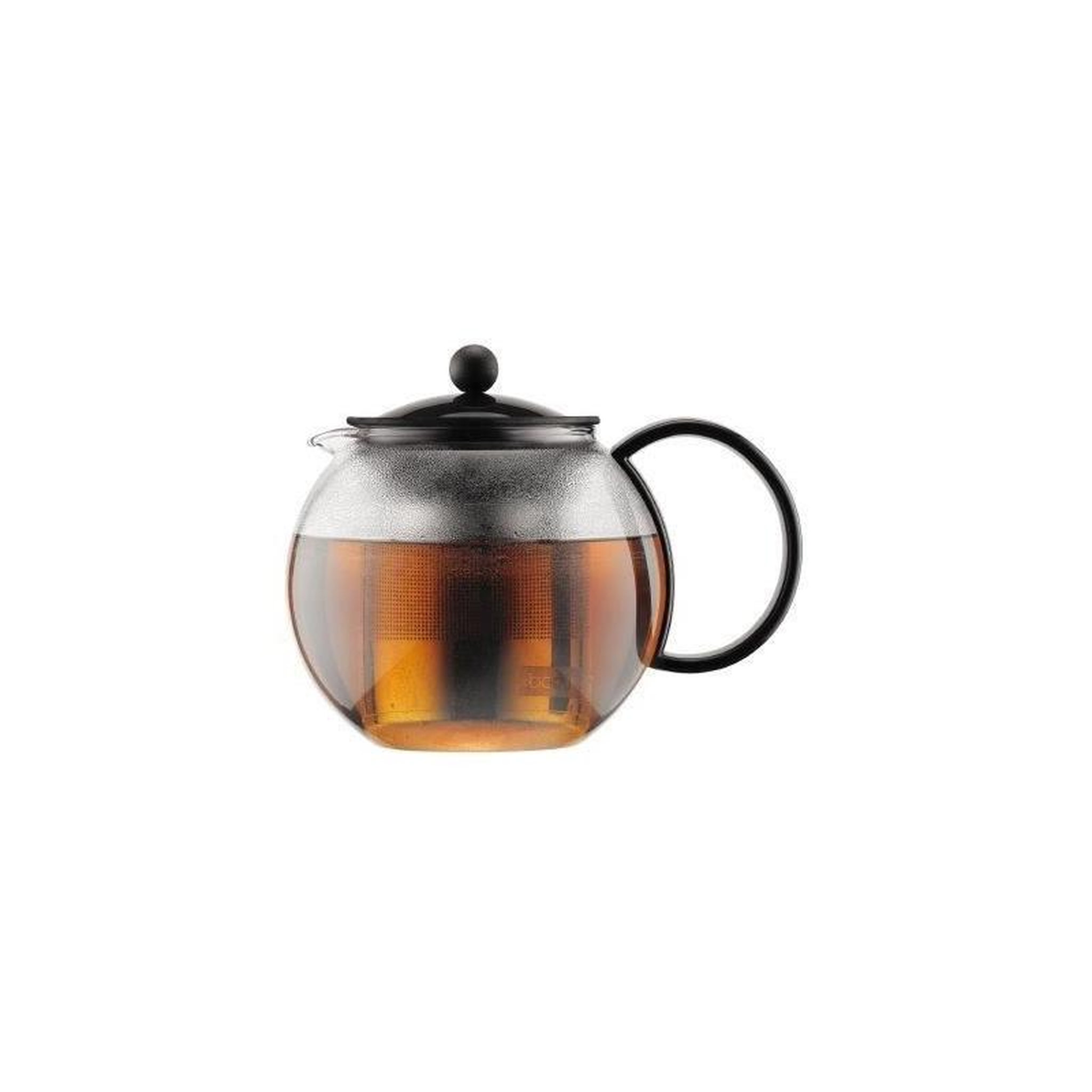Bodum ASSAM - Théiere a piston BODUM , couvercle plastique, filtre en inox, 1.0 l