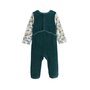 Voir la diapositive 2 : Petit Béguin Pyjama bébé en velours Canopée