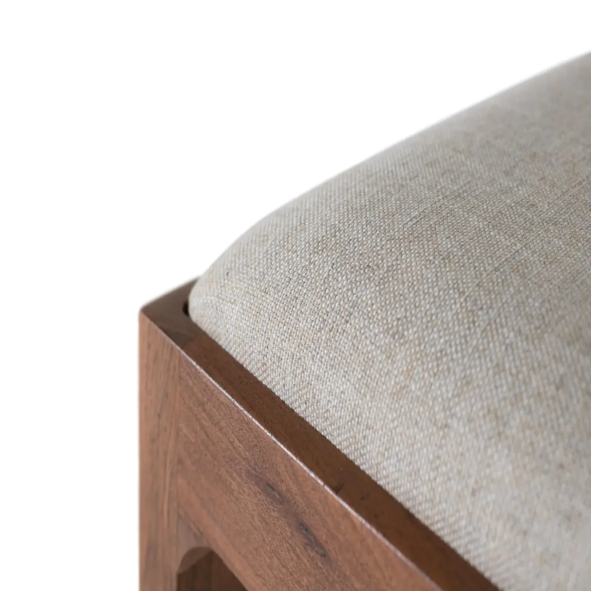 Voir la diapositive 5 : GINER Y COLOMER SL Lot de 2 chaises de bois d'acacia 45 cm style rustique moderne