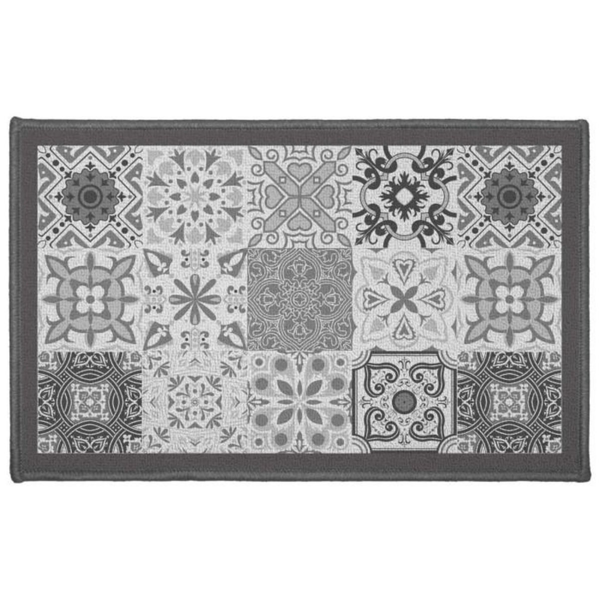Paris Prix Tapis Déco Rectangle  Persane  50x80cm Gris