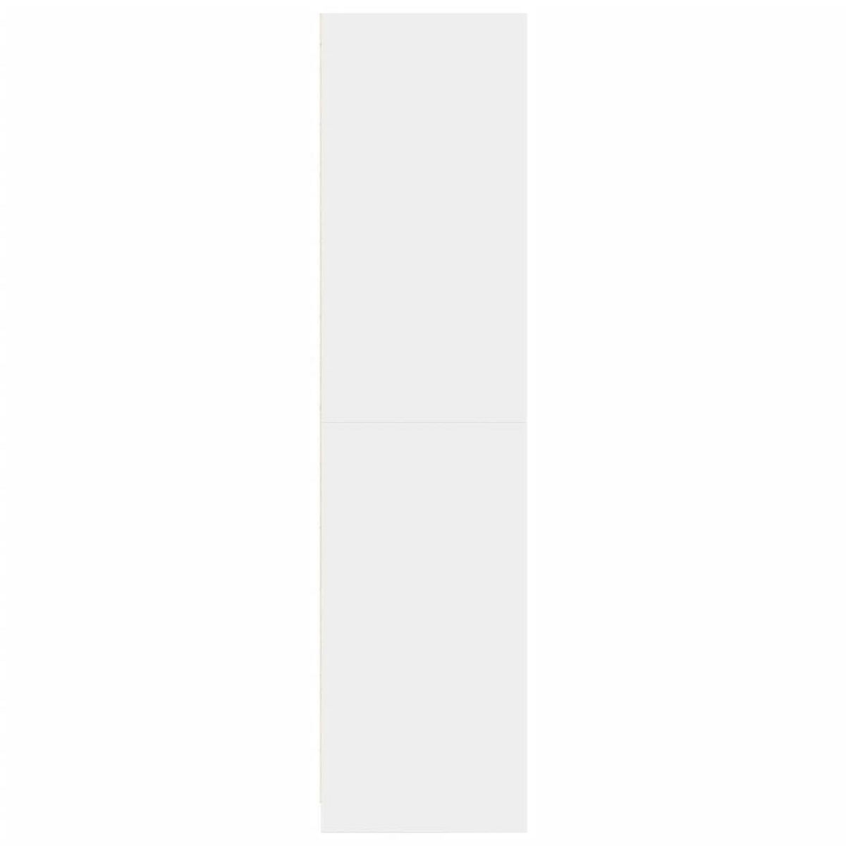 VIDAXL Garde-robe Blanc 50x50x200 cm Bois d'ingenierie