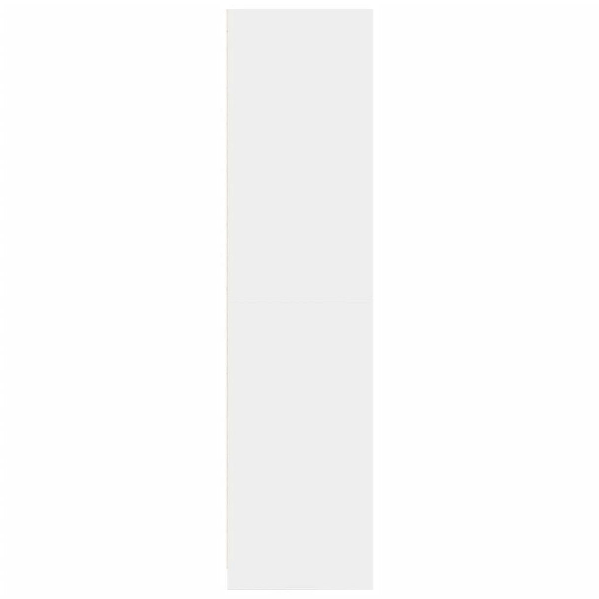 VIDAXL Garde-robe Blanc 50x50x200 cm Bois d'ingenierie