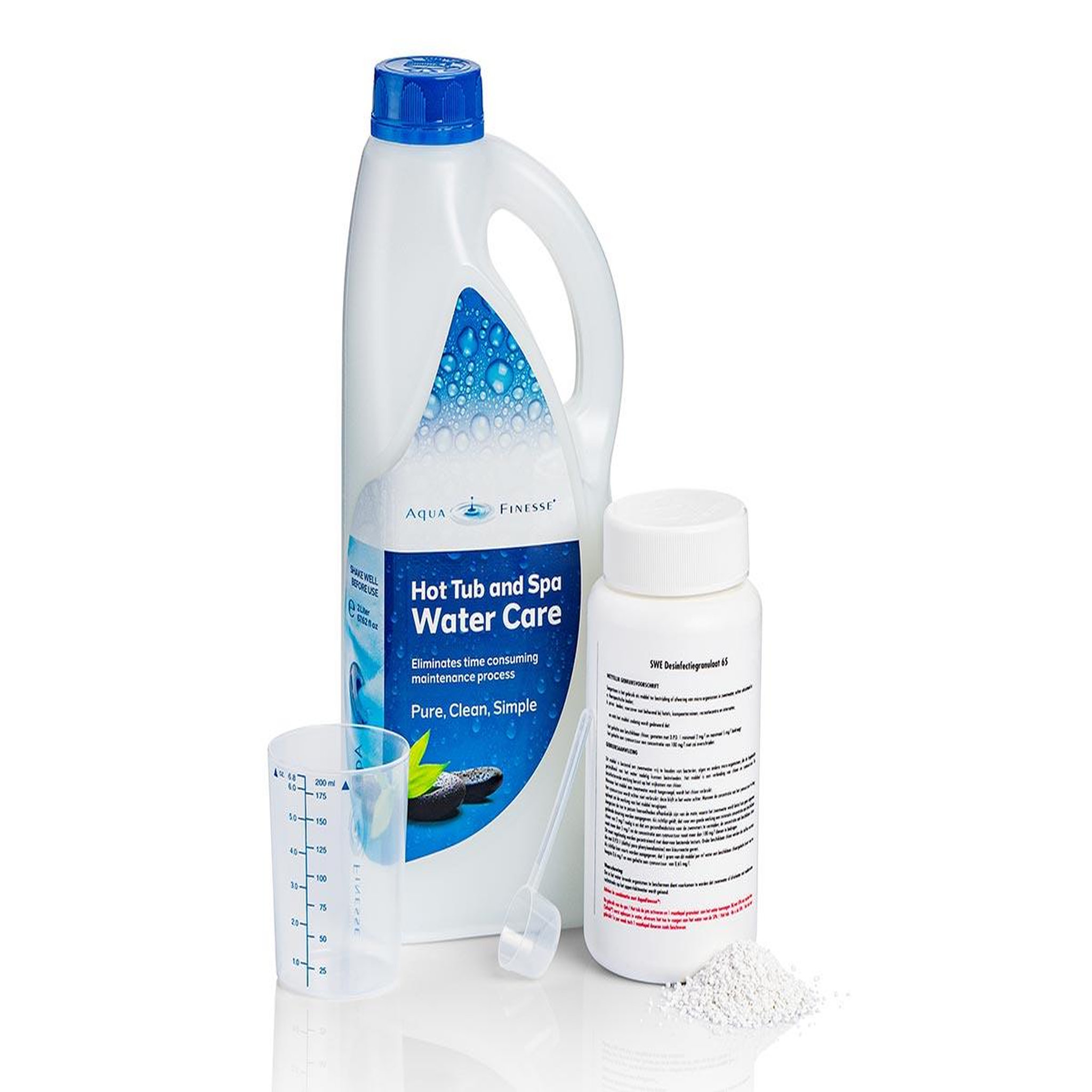Voir la diapositive 3 : Aquafinesse Coffret de traitement tout en un pour spa - aquafinesse