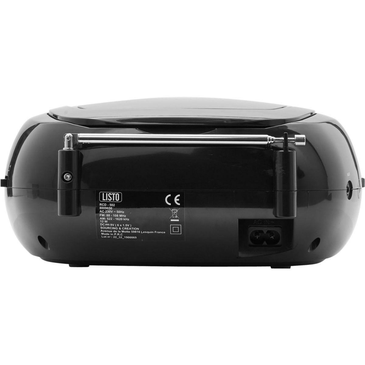 Listo Radio CD RCD-502