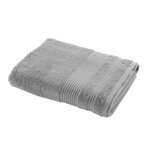 Paris Prix Drap de Douche  Tendresse  70x130cm Gris Perle