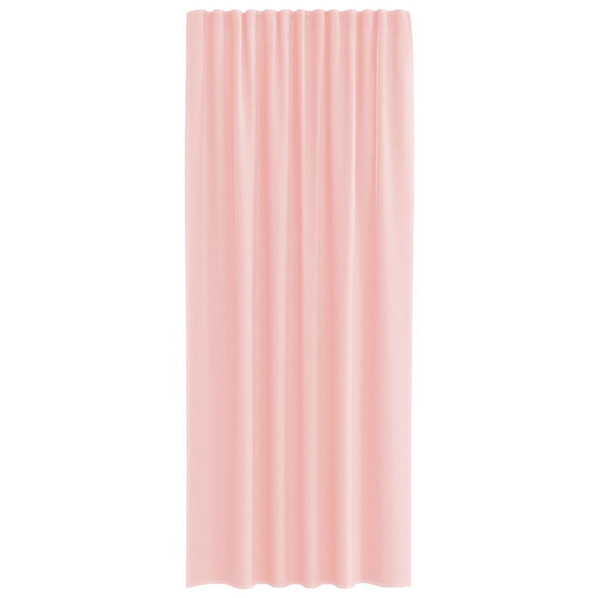 VIDAXL Rideaux en voile avec boucles 2 pcs rose 140x225 cm