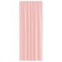 Voir la diapositive 4 : VIDAXL Rideaux en voile avec boucles 2 pcs rose 140x225 cm