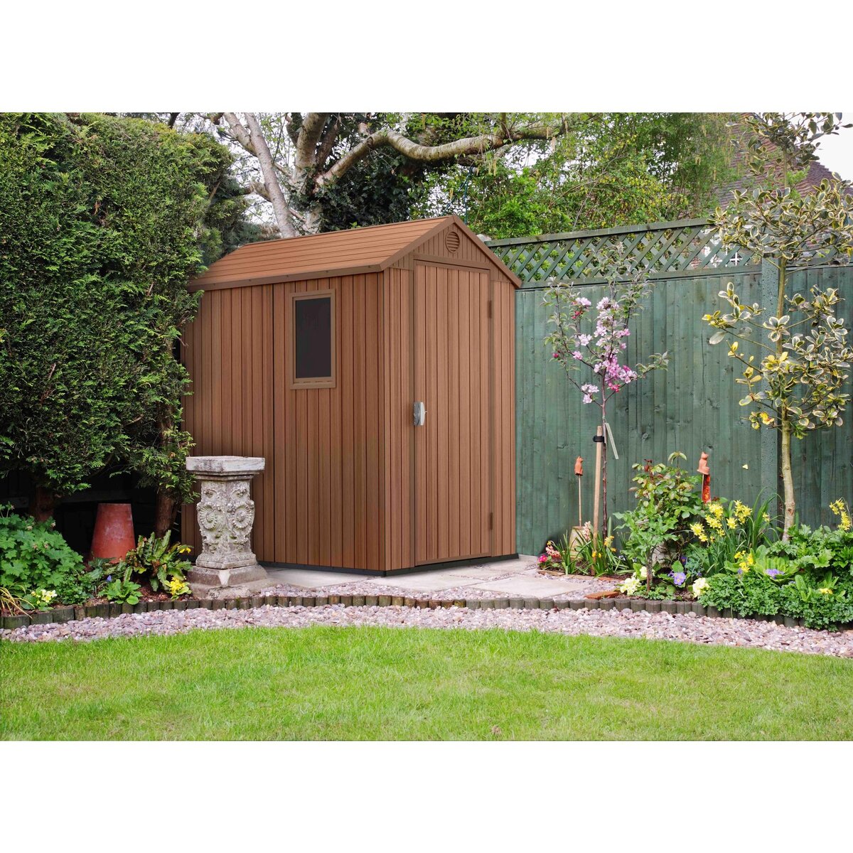 KETER Abri de jardin résine - 2,3m² - DARWIN