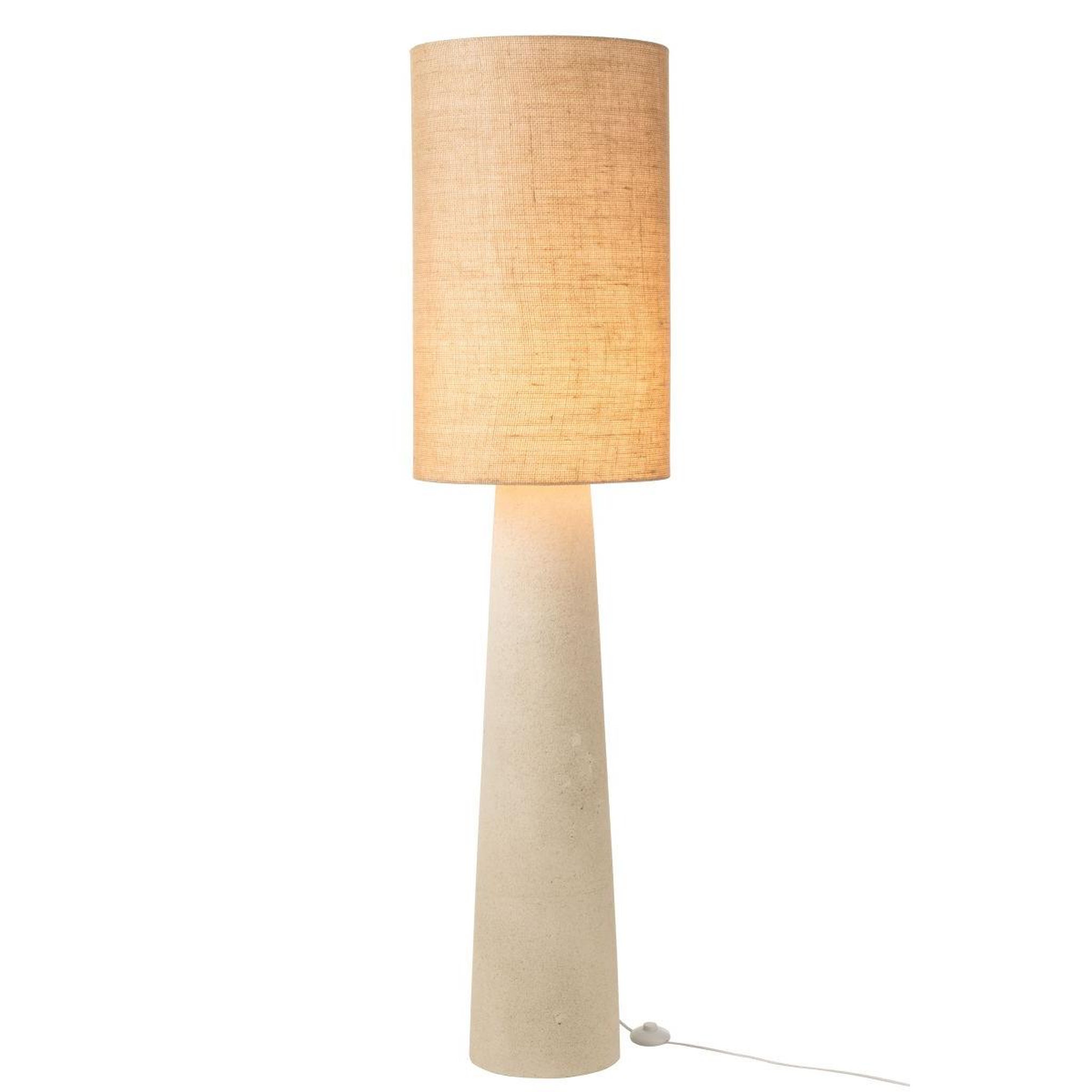 Voir la diapositive 2 : J-LINE Lampadaire design  ava  168cm naturel