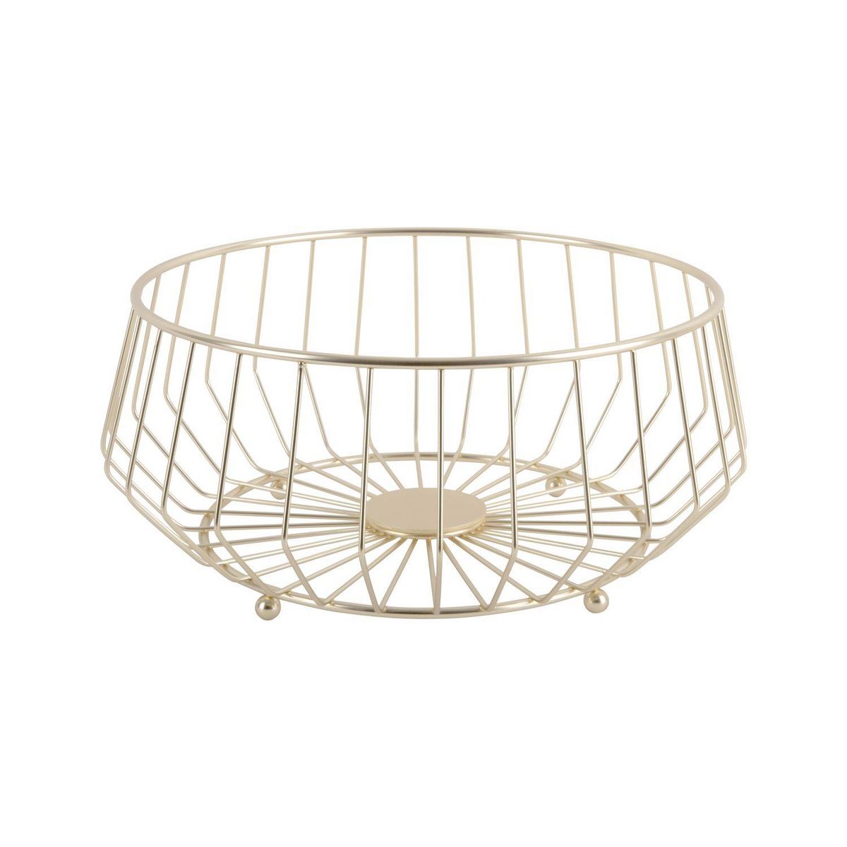 PRESENT TIME Corbeille à fruits design métal Kink