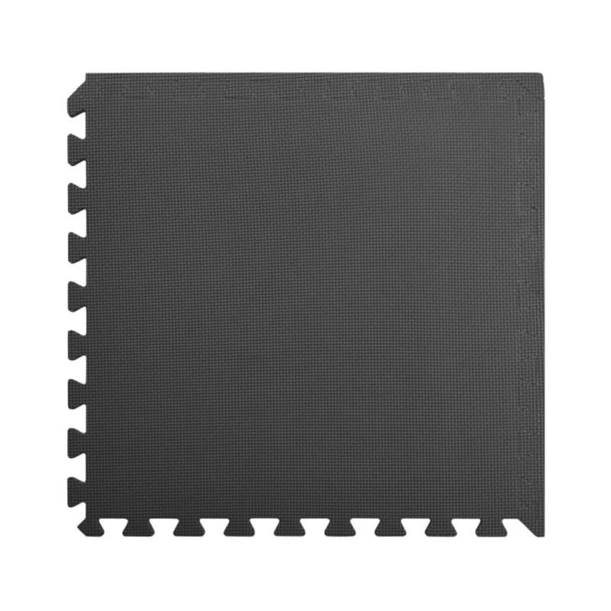 VIDAXL Tapis de sol 12 pcs 4,32㎡ Mousse EVA Noir