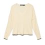 Voir la diapositive 2 : Vero Moda Pull Blanc Femme Vero  oda Breeze