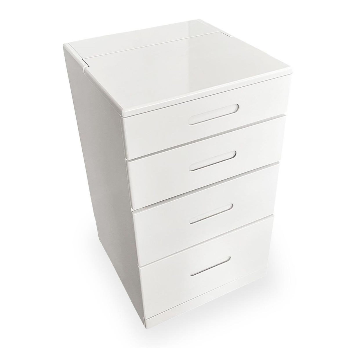 Paris Prix Coiffeuse Compacte Avec Miroir LED  Clarissa  80cm Blanc