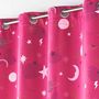 Voir la diapositive 2 : Paris Prix Rideau Occultant  Moonlight  140x260cm Fuchsia